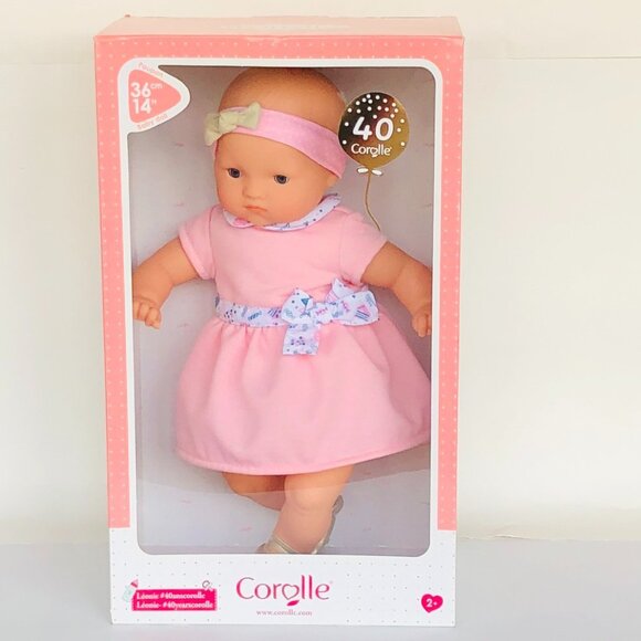 Corolle Mon Grand Poupon Leonie Doll Baby 40th Anniversary  14" New in Box - Picture 9 of 16